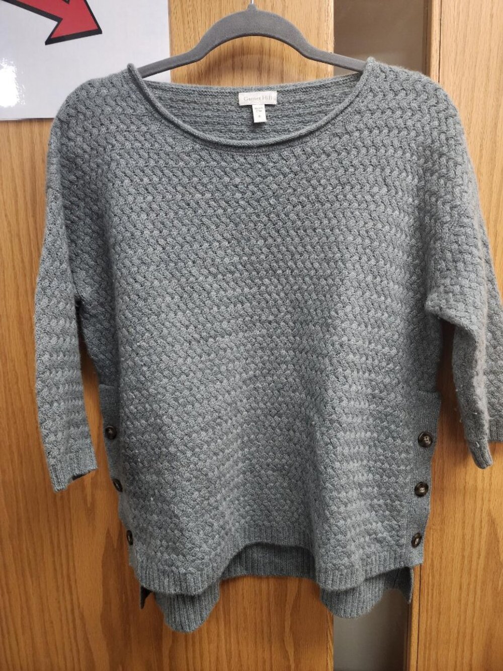Garnet Hill cashmere sweater